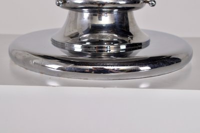 Grande lampada in vetro soffiato