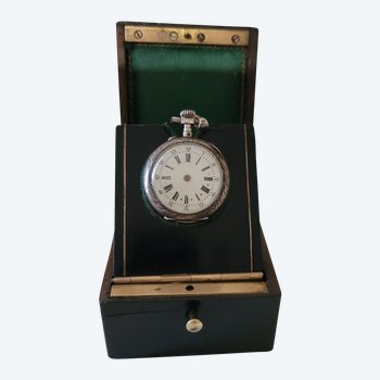 Napoleon 3 period watch holder Boulle marquetry, good condition
