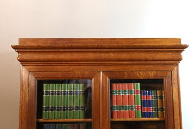 Bücherregal aus Eiche 19. Jahrhundert