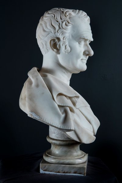 Giuseppe Bogliani (Turin 1805 - 1881)  "Buste de Teresa Spinola Raggi"
