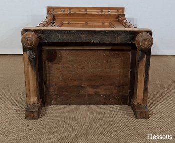 Mobiletto in Ciliegio Massello, Stile Bamboo, Art Nouveau - Epoca 1900