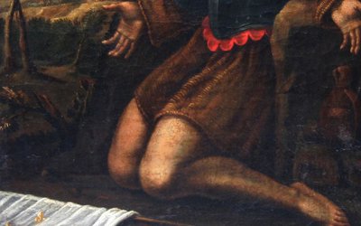 Oil on canvas, 17th century