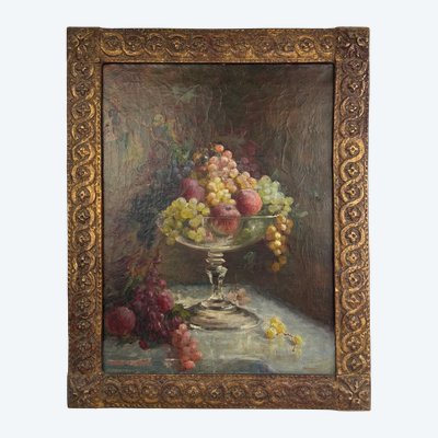 Olio su tela di Ranvier-Chartier