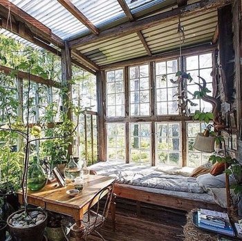 Elemente alter Glasdächer für Orangerie Atelier Loft Erker Türen Fenster Alte Tür Schmiedeeisen