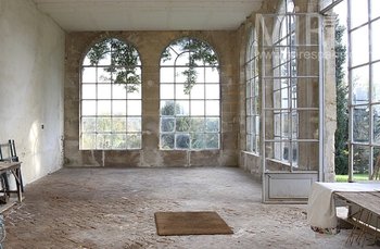 Elemente alter Glasdächer für Orangerie Atelier Loft Erker Türen Fenster Alte Tür Schmiedeeisen