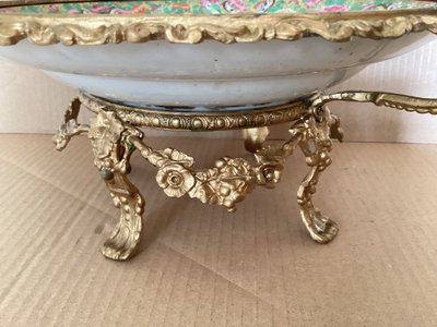 Mounted Chinese plate
