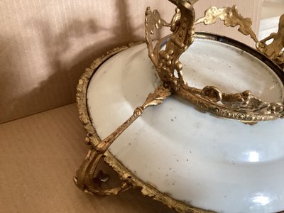 Mounted Chinese plate