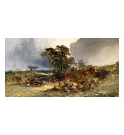 Berger à La Rivière Von Joseph Quinaux