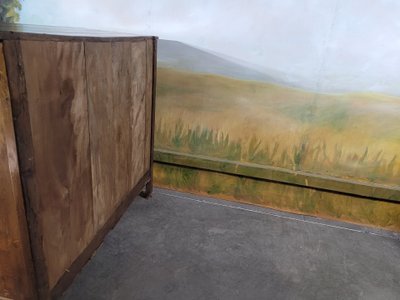 Niedriges Sideboard aus normannischer Eiche