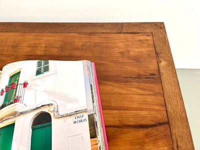 Fully restored 1950s oak and cherry table