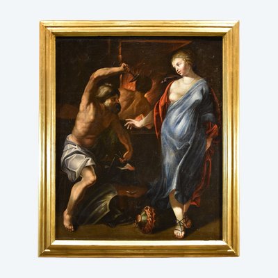 Thetis und Hephaistos, Jacques Blanchard (Paris, 1600 - Paris, 1638) und Atelier