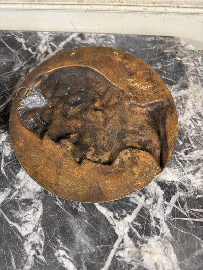 Paire De Médaillons En Bronze, Rouget De Lille Et J.j Rousseau