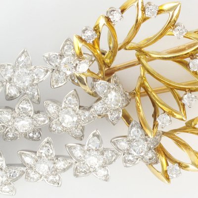 Brosche Sterne Diamanten