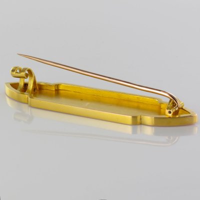 Spilla Barette in oro rosa