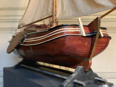 Large Model of a North Sea Sailing Ship, Boerier