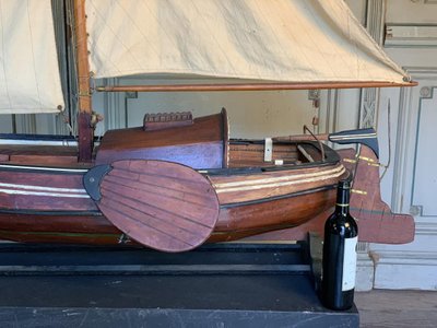 Large Model of a North Sea Sailing Ship, Boerier