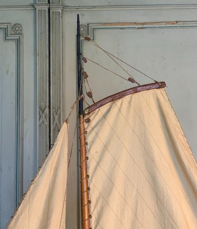 Large Model of a North Sea Sailing Ship, Boerier