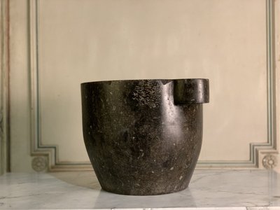 Blue Stone Mortar Height 25cm