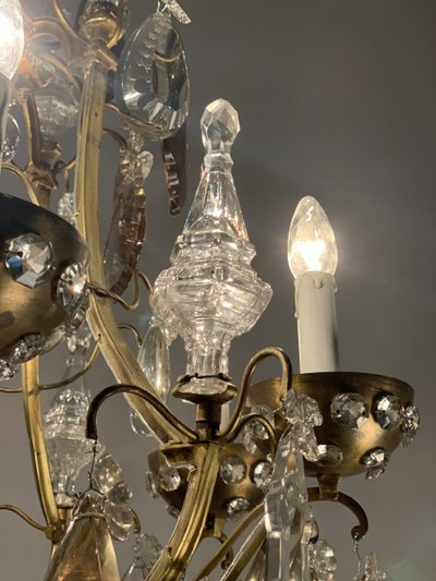 Chandelier, Maison Baguès, circa 1940