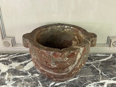 Large Rance marble mortar, 18th century