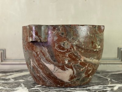 Large Rance marble mortar, 18th century