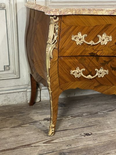 Cassettiera in stile Luigi XV del 1930 circa