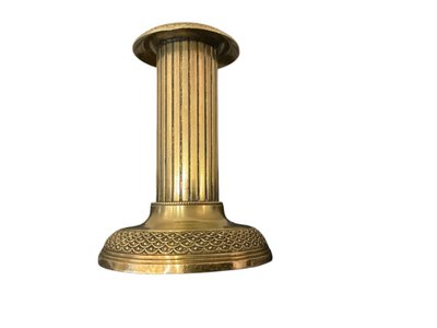 Small bronze candlestick in the Louis XVI style from the 19th century