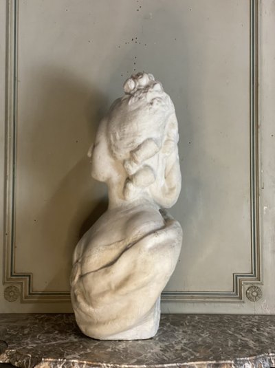 Marie-antoinette, Bust In Carrara Marble