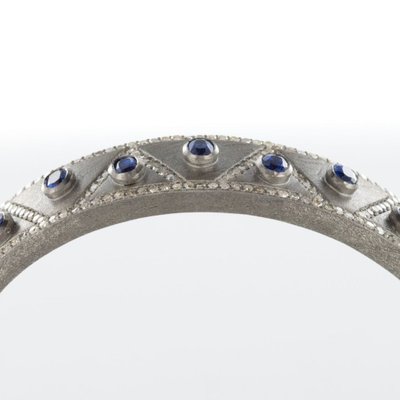 Silber Armband Diamanten Und Cyanite