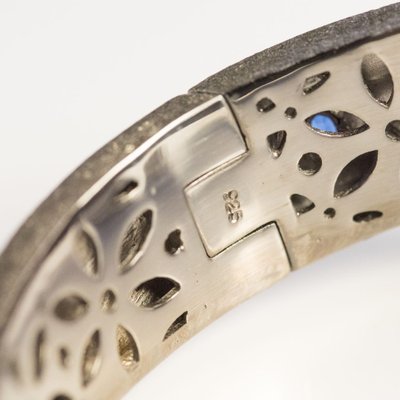 Silber Armband Diamanten Und Cyanite
