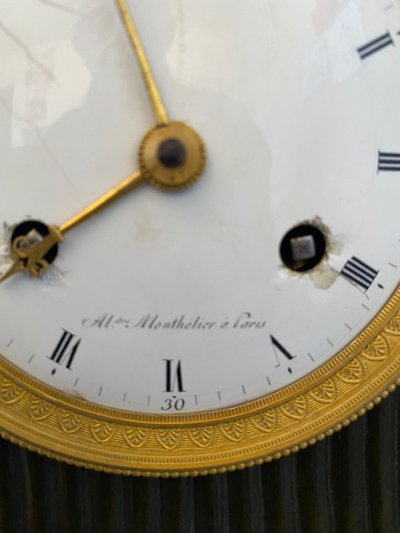 Orologio in bronzo autentico di Jean André Reiche
