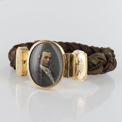 Antikes Armband Haar Fotografie eines eleganten