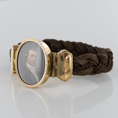 Antikes Armband Haar Fotografie eines eleganten