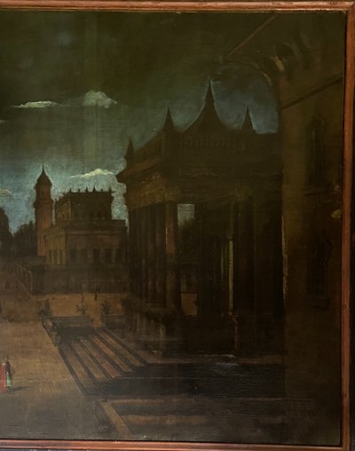"Ideal Architectures", Oil on Canvas, 18th Century