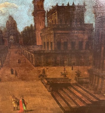 "Ideal Architectures", Oil on Canvas, 18th Century