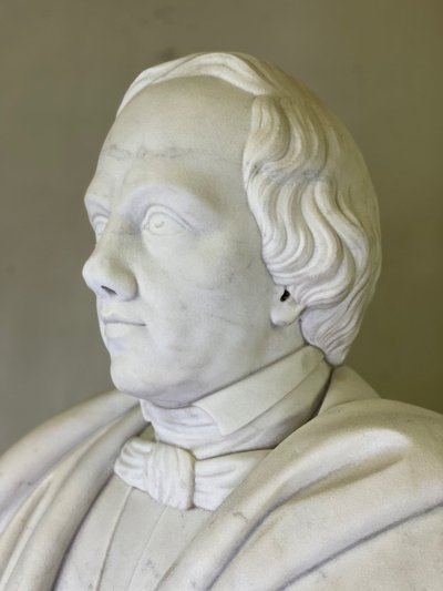 Carrara Marble Bust Early 19th Century