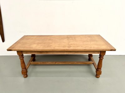 Oak and cherry table - 70s