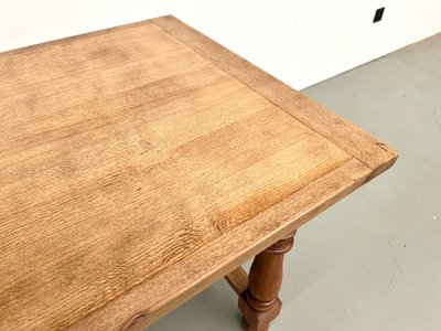 Oak and cherry table - 70s