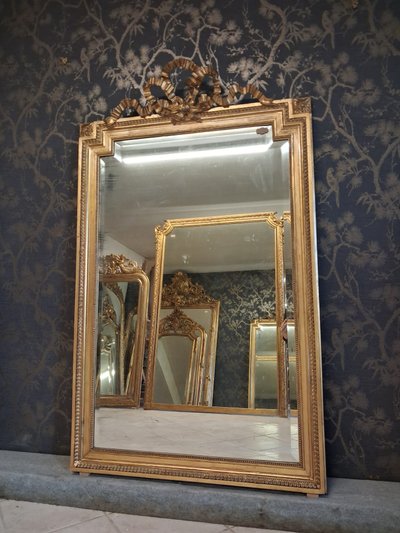 Miroir époque XIX 167 x 101