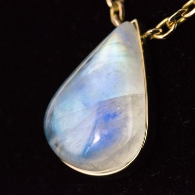 Collier Labradorite Et Or