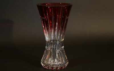 Crystal vaseVal Saint Lambert