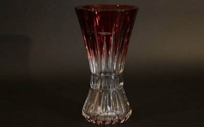 Crystal vaseVal Saint Lambert