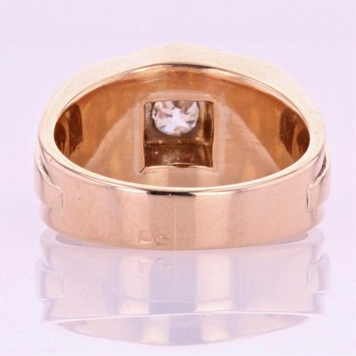 Tank Diamond Bridge Ring