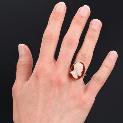 Bague Camée Ancien De Michaelange