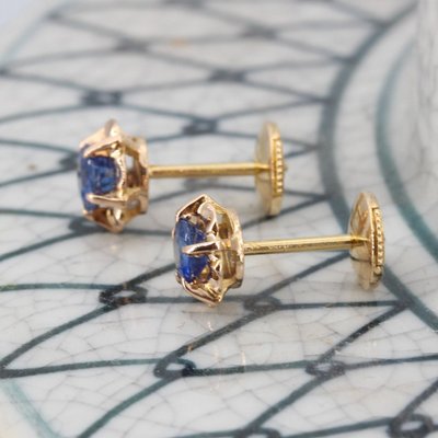 Vintage Sapphire Studs