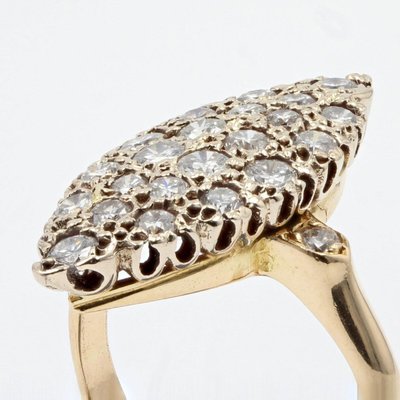 Vintage Diamant Marquise Ring