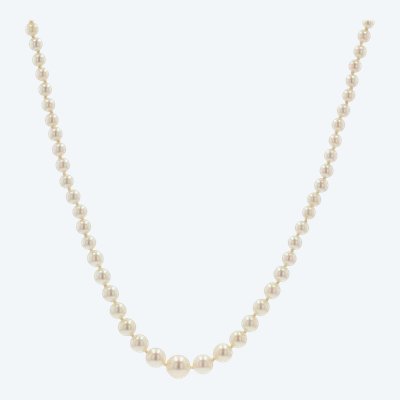 Oriental Pearl Drop Necklace