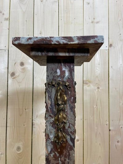 Sallete - Napoleon III marble column