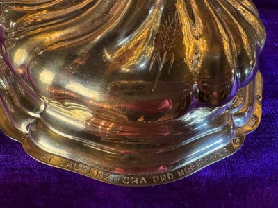 Baroque silver chalice - circa 1780