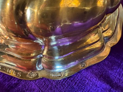 Baroque silver chalice - circa 1780